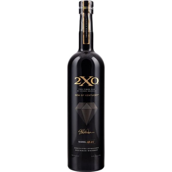2XO Gem of Kentucky Straight Bourbon Whiskey - Bottle Engraving