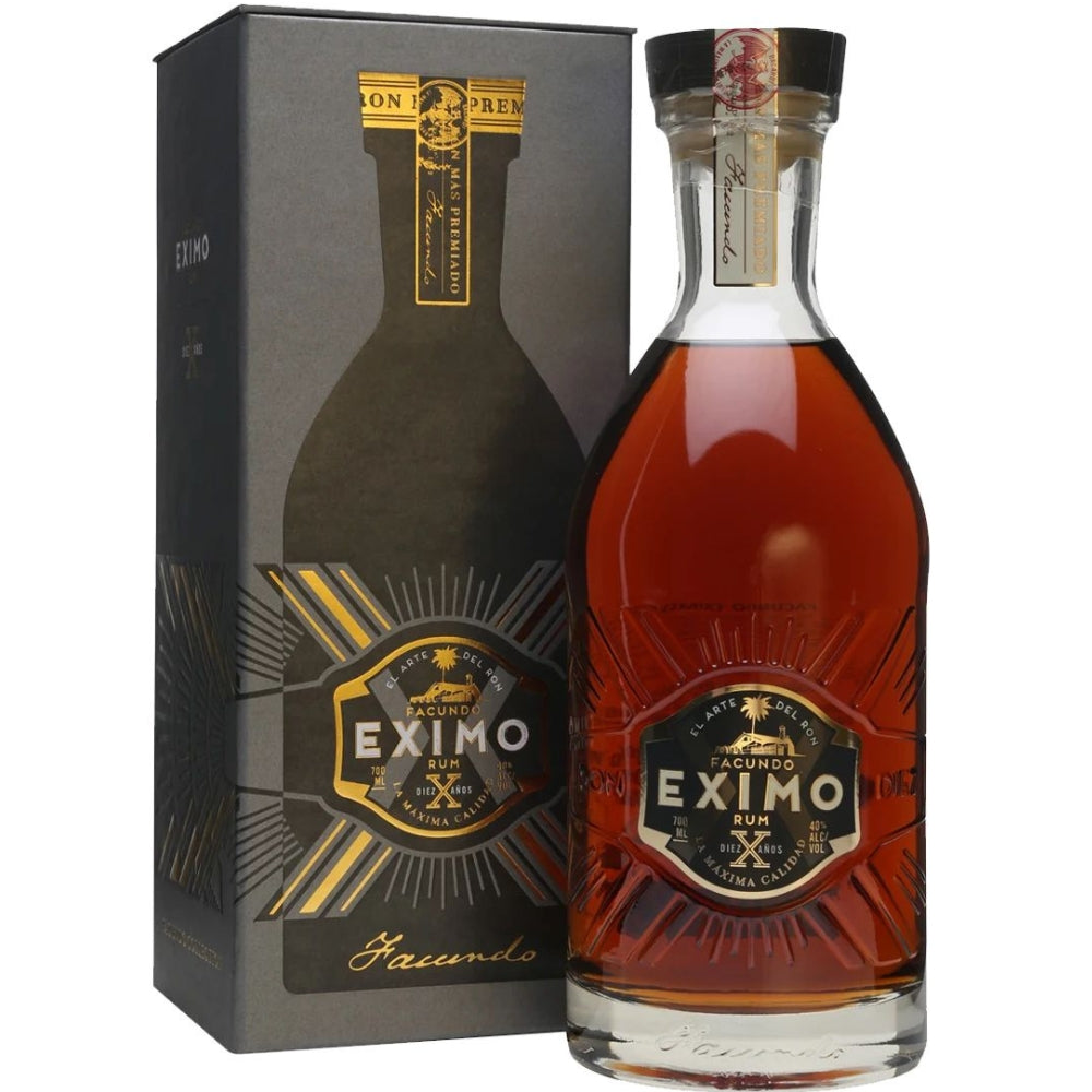 Bacardi Facundo Eximo 10 Year Old Rum | Bottle Engraving LLC