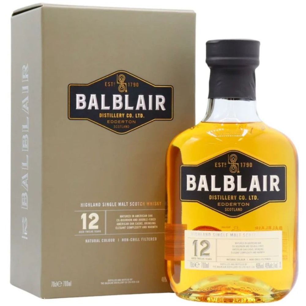 Balblair 12-Year-Old Highland Single Malt Scotch Whisky | Bottle Engraving LLC