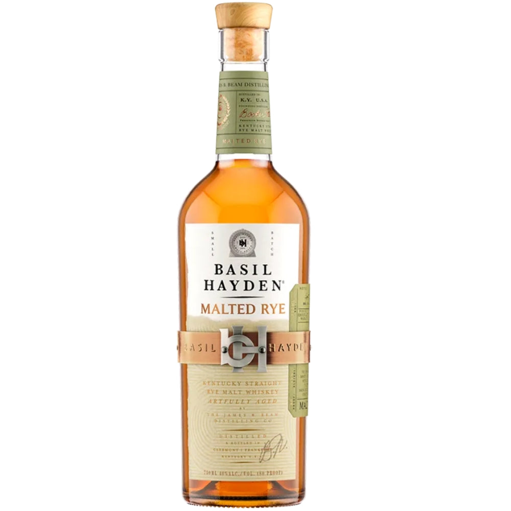Basil Hayden Malted Rye Kentucky Straight Rye Malt Whiskey | Bottle Engraving LLC