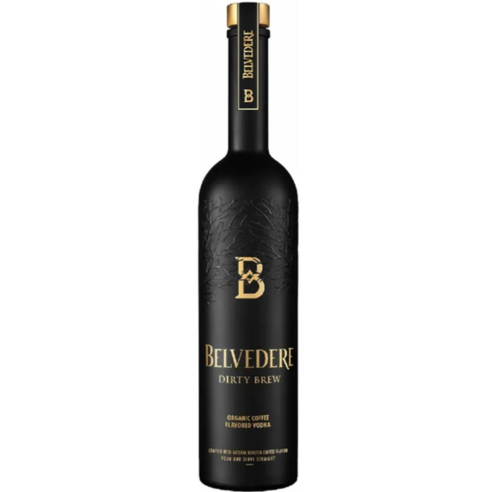 Belvedere Dirty Brew Coffee Vodka | Bottle Engraving