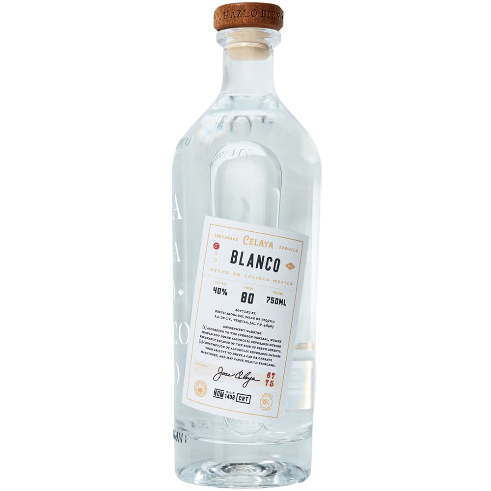 Celaya 100% Agave Blanco Tequila | Bottle Engraving