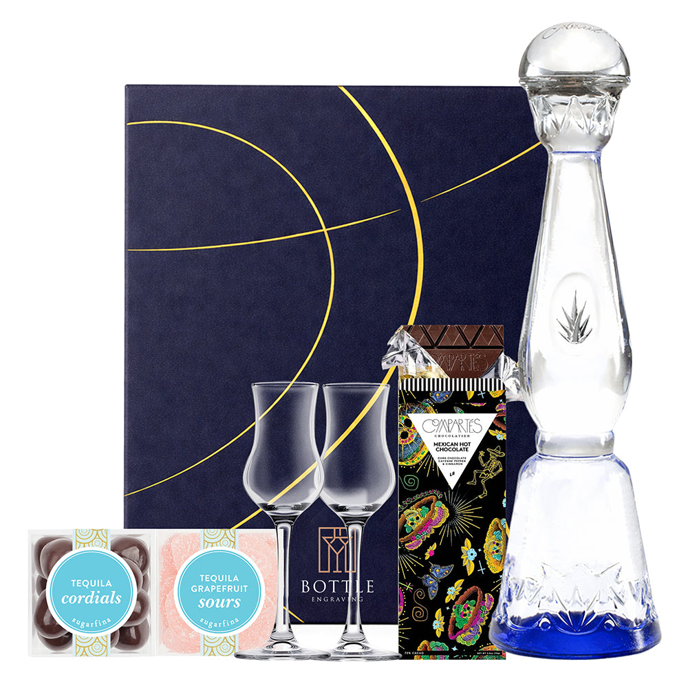 Clase Azul Plata Tequila Gift Set - Bottle Engraving