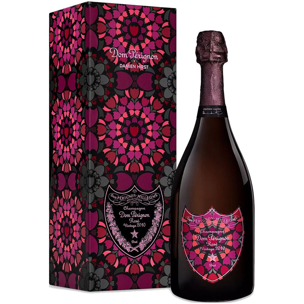 Dom Pérignon Rosé Vintage 2010 Damien Hirst Limited Edition Champagne | Bottle Engraving