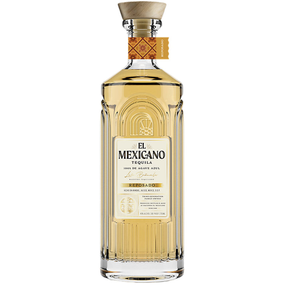 El Mexicano 100% Blue Agave Reposado Tequila | Bottle Engraving