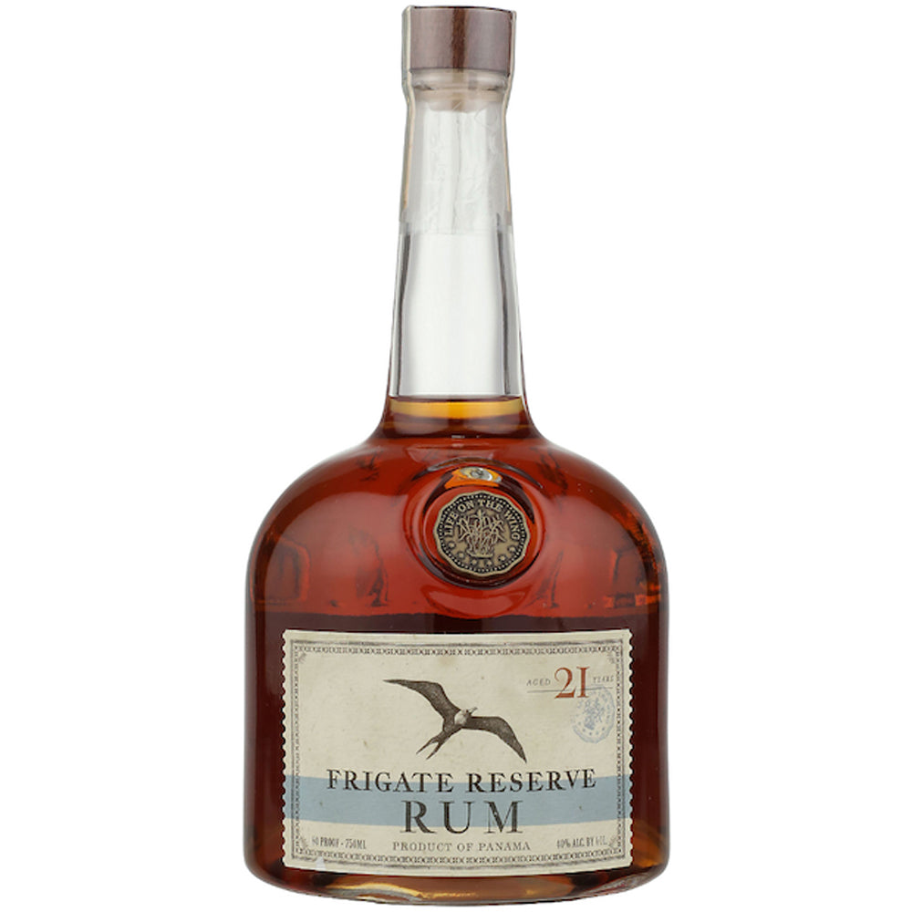 Frigate Reserve 21 Year Rum | Bottle Engraving