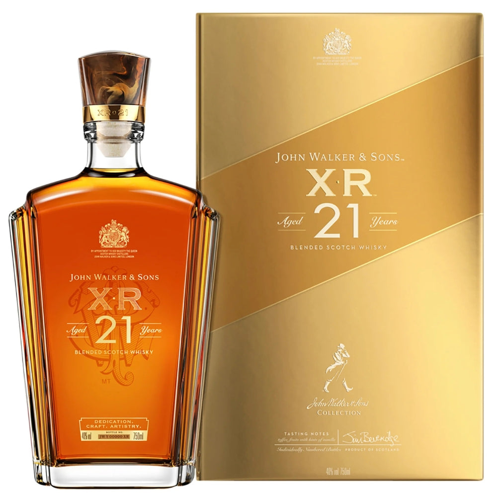 John Walker & Sons XR 21 Year Old Blended Scotch Whisky | Bottle Engraving