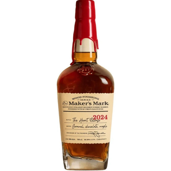 Maker's Mark Wood Finishing Series 2024 Bourbon Whiskey - Bottle Engraving