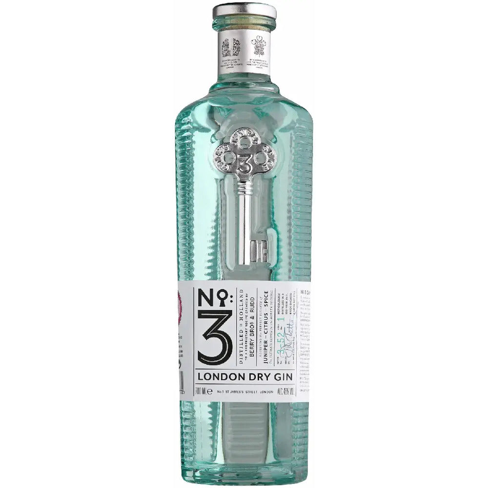 No. 3 London Dry Gin | Bottle Engraving LLC