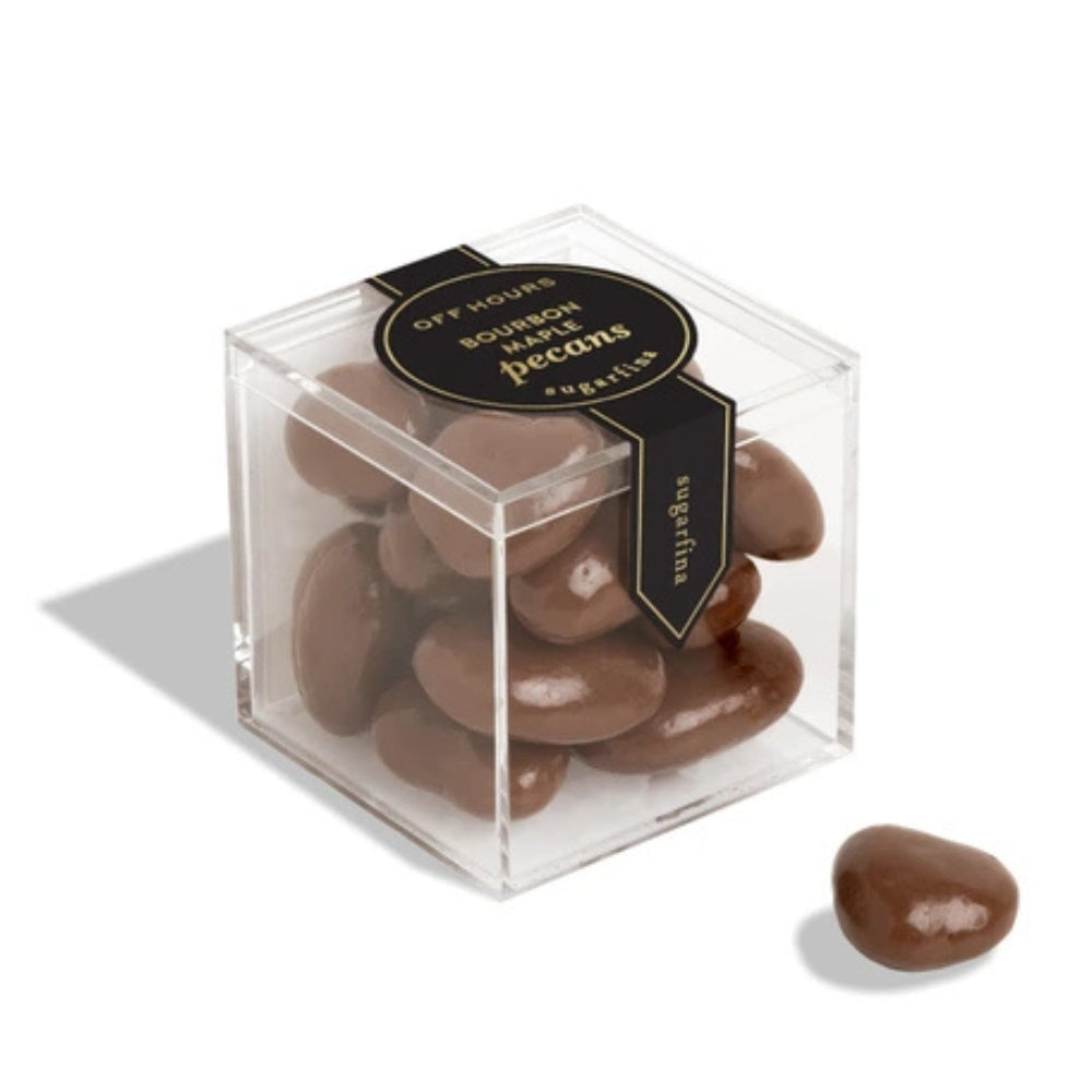 Sugarfina Bourbon Maple Pecans Candy Cube - Bottle Engraving