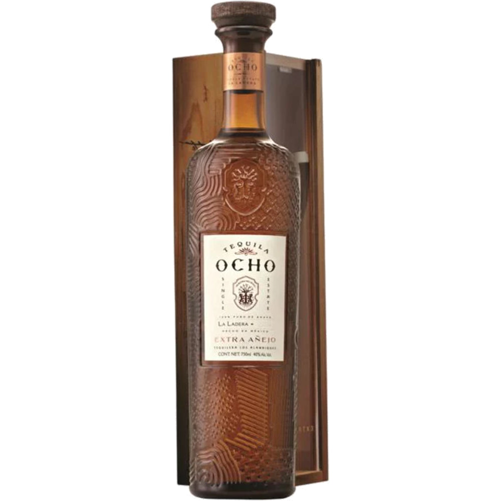 Tequila Ocho Extra Añejo La Ladera 2022 Tequila | Bottle Engraving