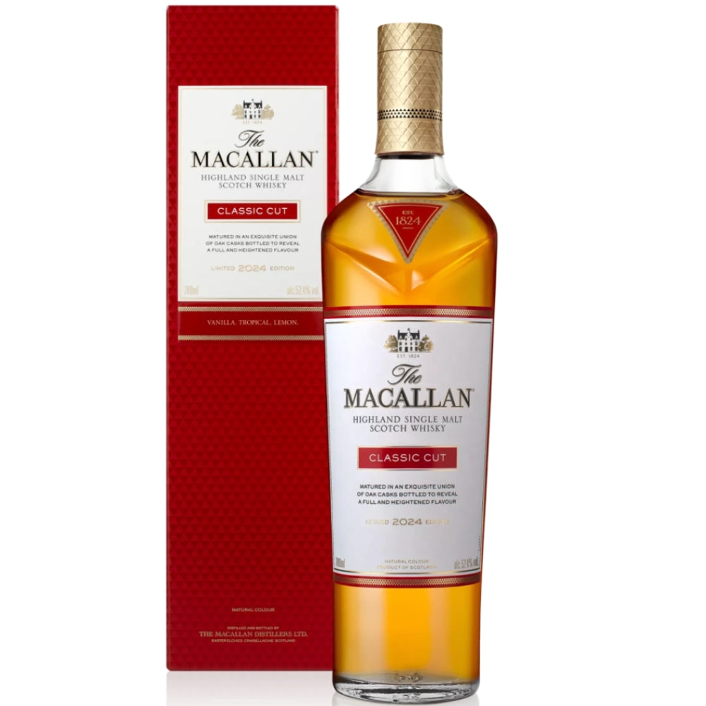 The Macallan Classic Cut 2024 Edition Single Malt Scotch Whiskey | Bottle Engraving LLC