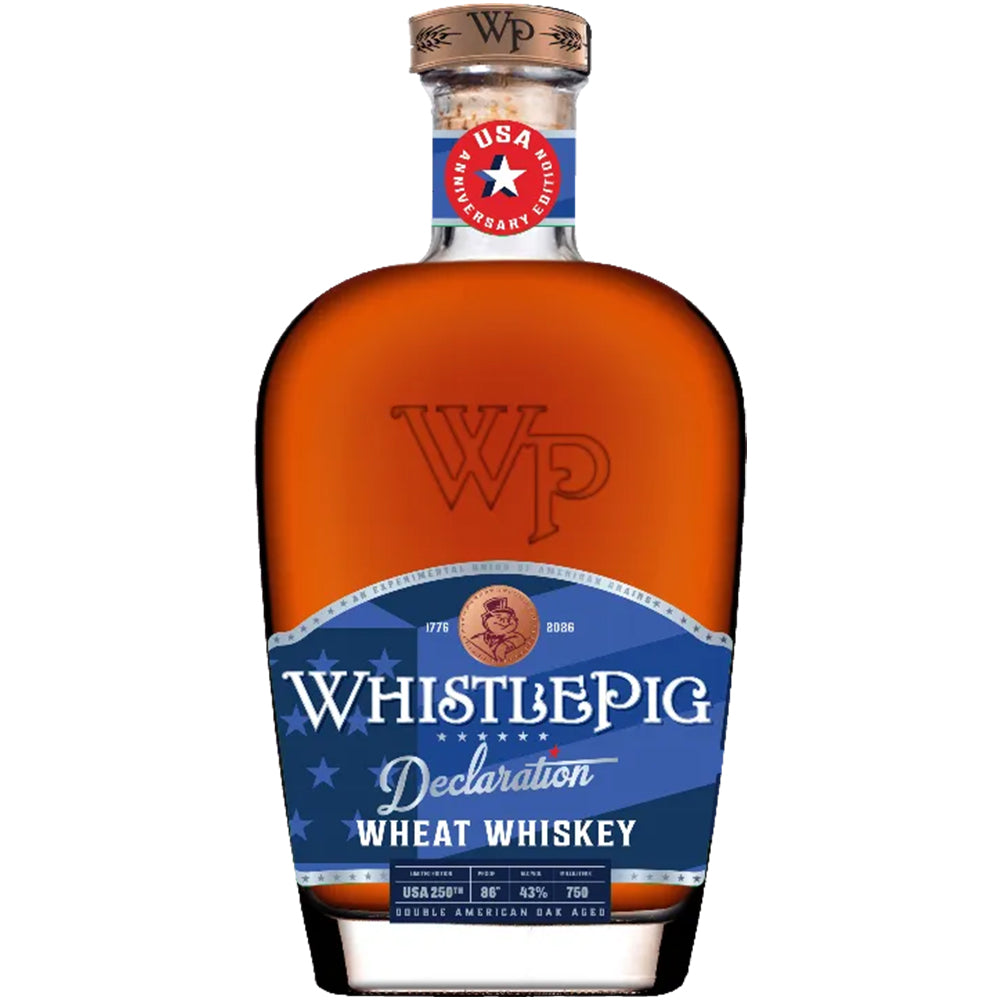 WhistlePig Declaration Wheat Whiskey | Bottle Engraving