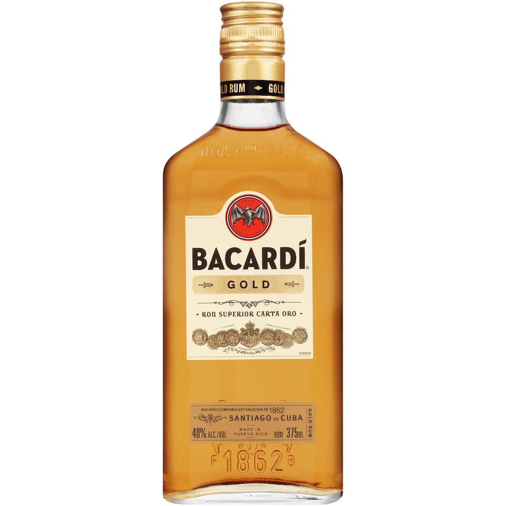 Bacardi Gold Rum - Bottle Engraving