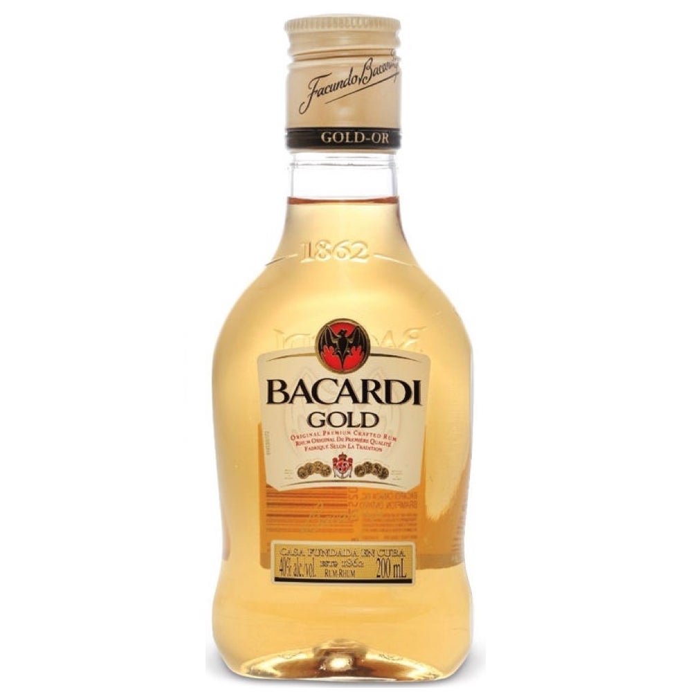 Bacardi Gold Rum - Bottle Engraving