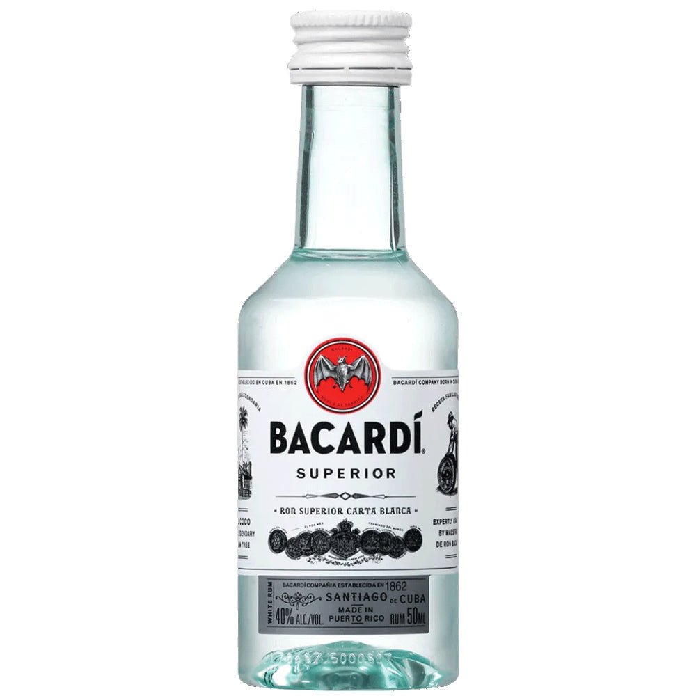 Bacardi Superior White Rum - Bottle Engraving