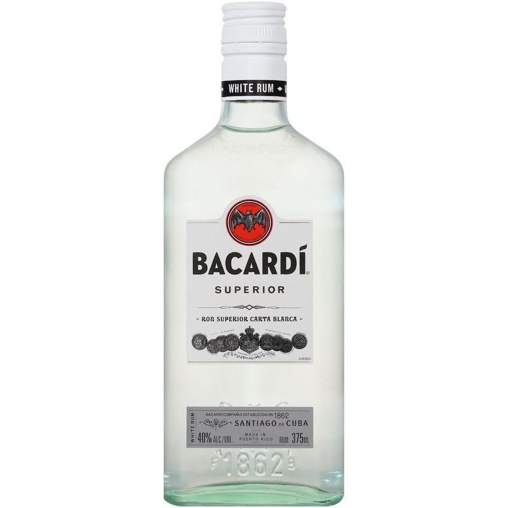 Bacardi Superior White Rum - Bottle Engraving