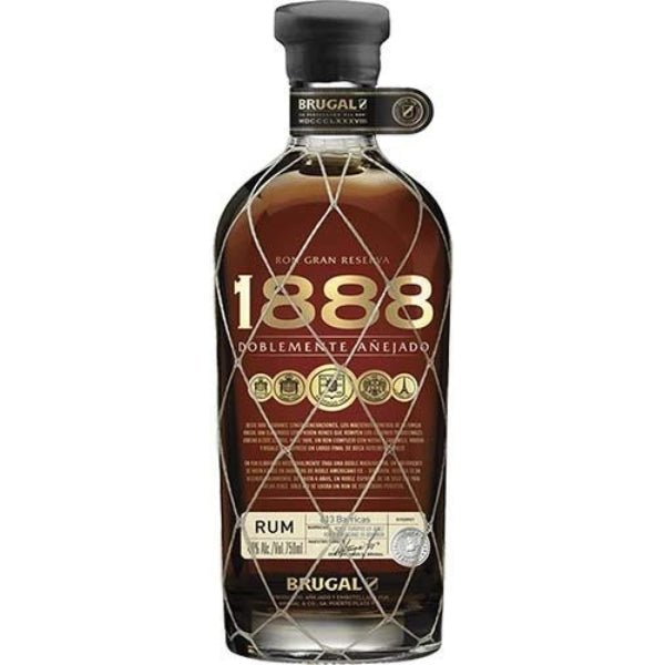 Brugal 1888 Rum - Bottle Engraving