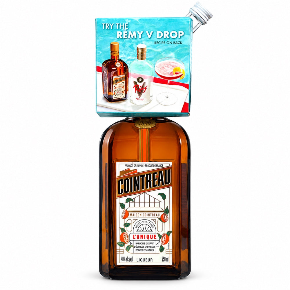 Cointreau L’Unique and Rémy Martin V Miniature Gift Set, 750 ml