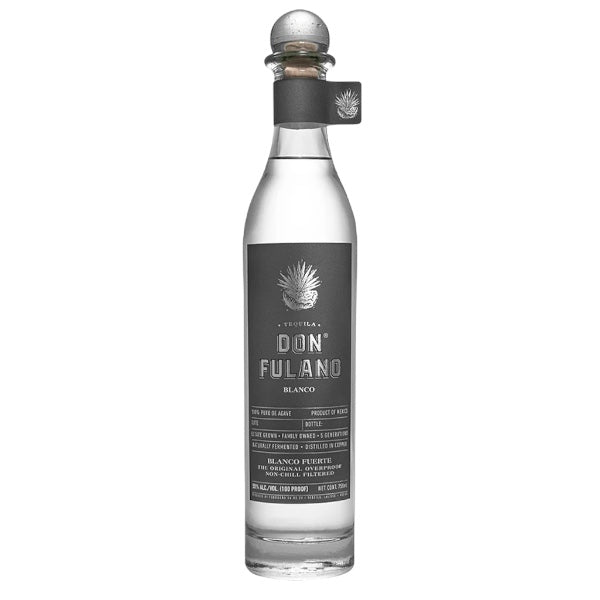 Don Fulano Blanco Fuerte Tequila - Bottle Engraving