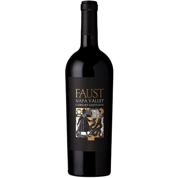 Faust Cabernet Sauvignon Napa California - Bottle Engraving