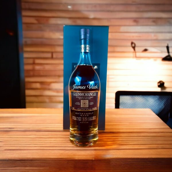 Glenmorangie Extremely Rare 18 Year Scotch Whisky - Bottle Engraving
