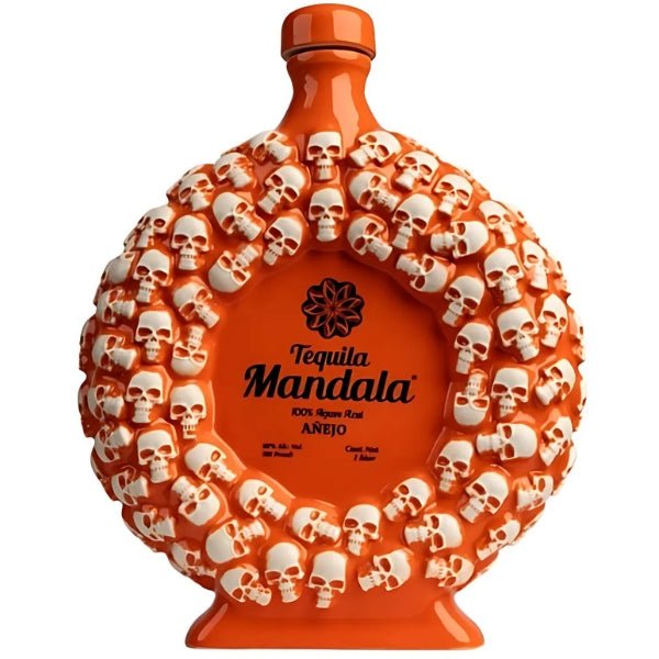 Mandala Dia De Los Muertos Edition 2024 Añejo Tequila - Bottle Engraving