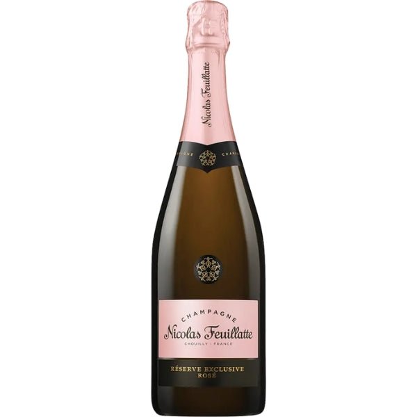 Nicolas Feuillatte Brut Rose Champagne - Bottle Engraving