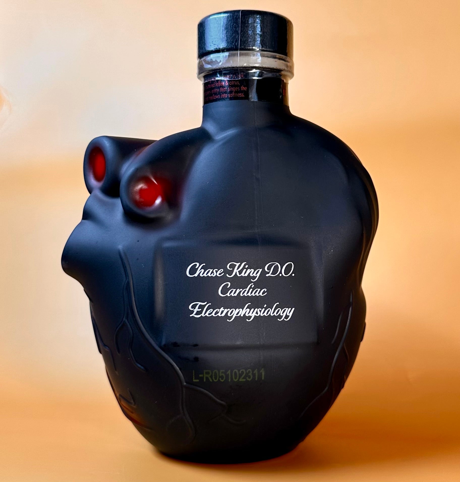Sangre de Vida Corazon Blanco Tequila - Bottle Engraving