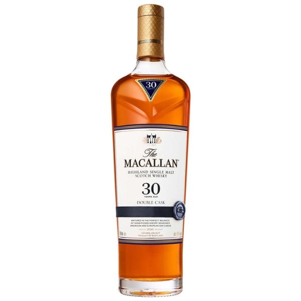 The Macallan Double Cask 30 Year Old Single Malt Scotch Whisky - Bottle Engraving