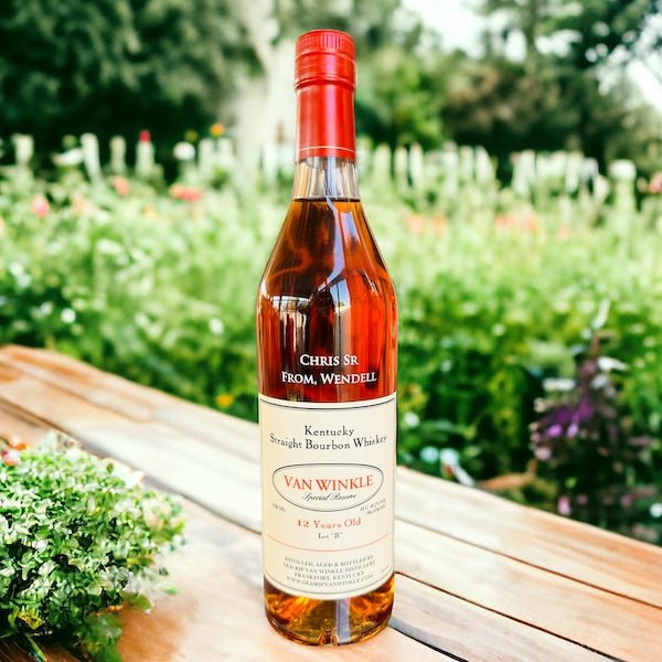 Van Winkle Special Reserve 12 Year Kentucky Straight Bourbon Whiskey 2020 - Bottle Engraving