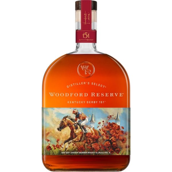 Woodford Reserve Derby 151 2025 Edition Kentucky Bourbon Whiskey - Bottle Engraving