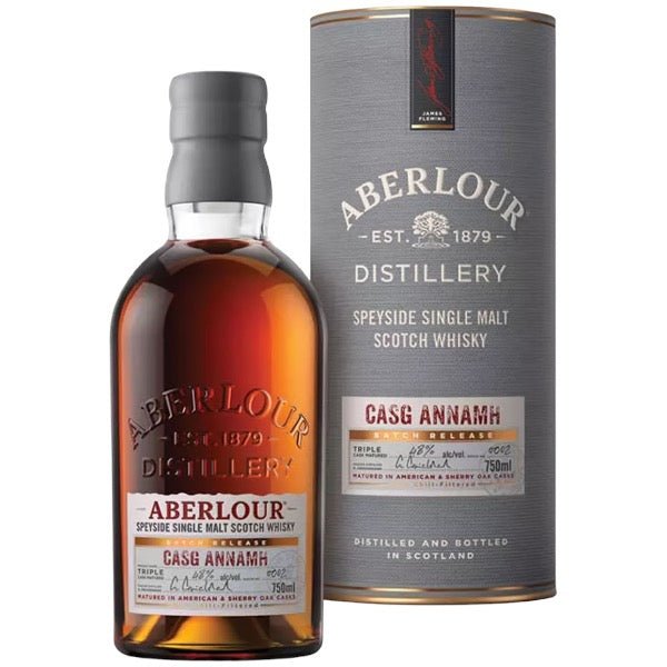 Aberlour Casg Annamh Speyside Single Malt Scotch Whisky - Bottle Engraving