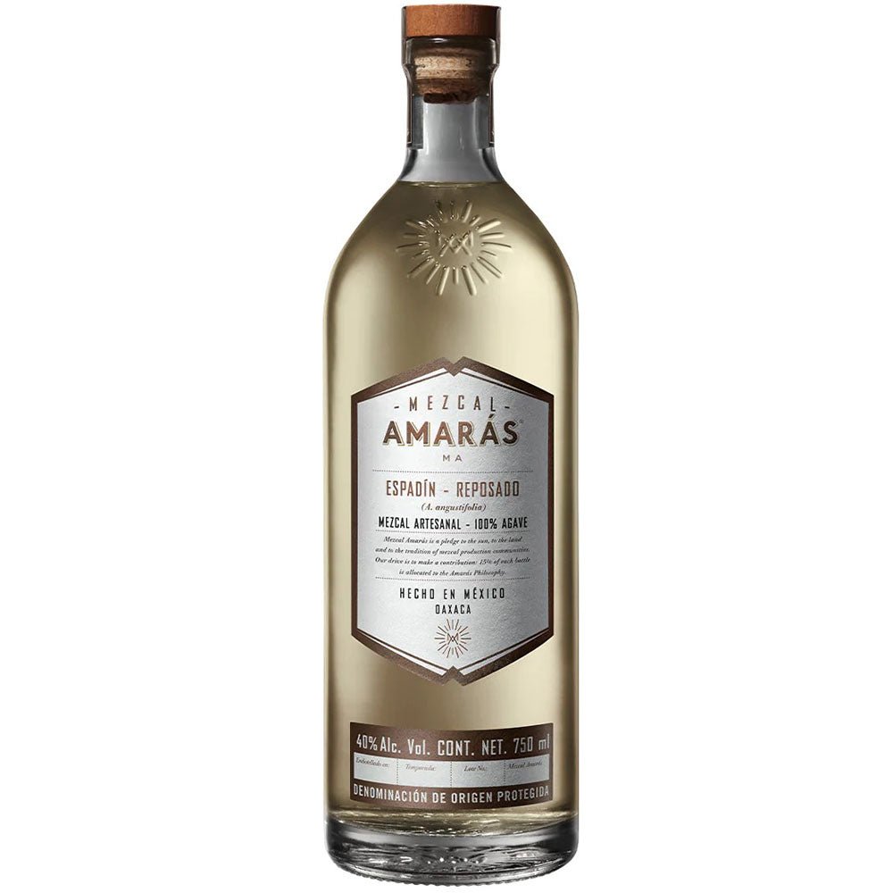 Amaras Reposado Amaras Mezcal - Bottle Engraving