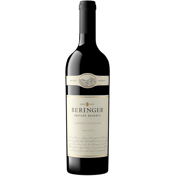 Beringer Private Reserve Cabernet Sauvignon - Bottle Engraving