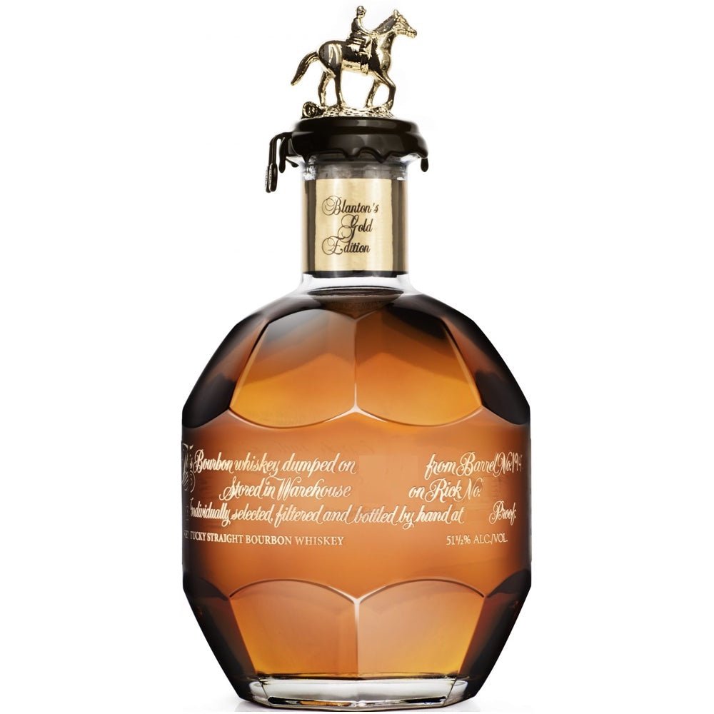 Blanton's Gold Edition Bourbon Whiskey - Bottle Engraving