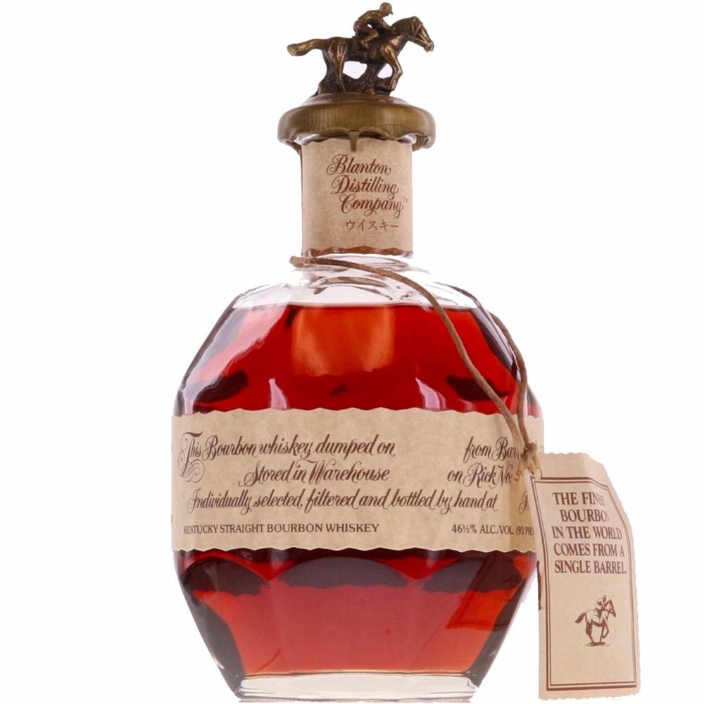 Blanton's Takara Red Edition Single Barrel Bourbon Whiskey - Bottle Engraving