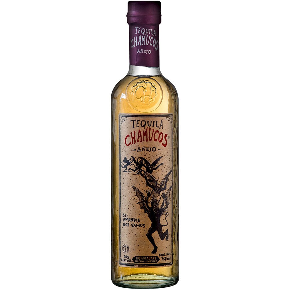 Chamucos Anejo Tequila - Bottle Engraving
