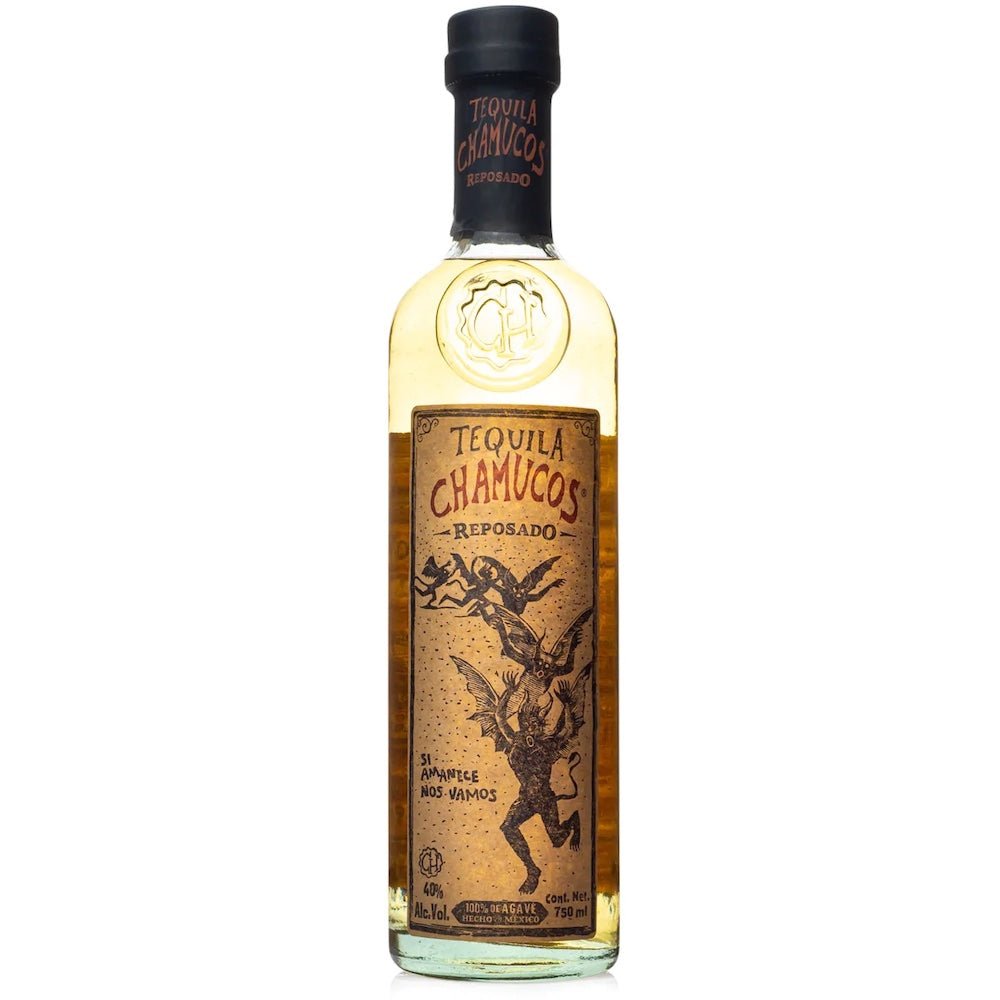Chamucos Reposado Tequila - Bottle Engraving