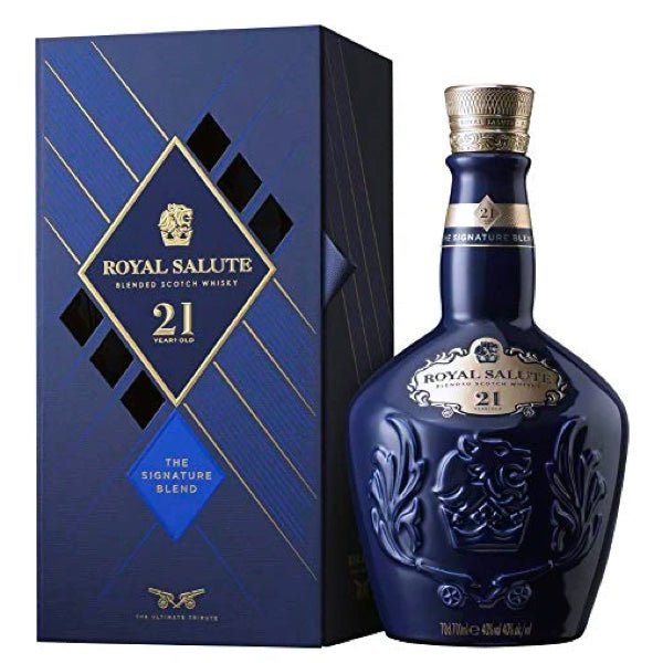 Chivas Royal Salute 21 Year Scotch Whisky - Bottle Engraving