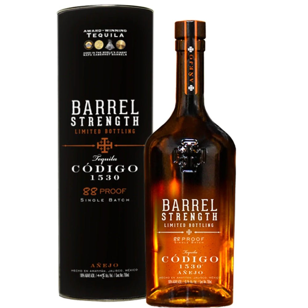 Codigo 1530 Barrel Strength Anejo Tequila - Bottle Engraving
