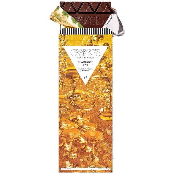 Compartés Champagne Dark Chocolate Bar - Bottle Engraving