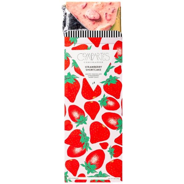 Compartés Strawberry Shortcake Chocolate Bar - Bottle Engraving