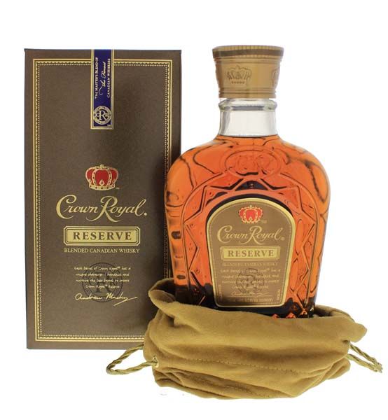 Crown Royal Reserve Canadian Whiskey - Bottle Engraving