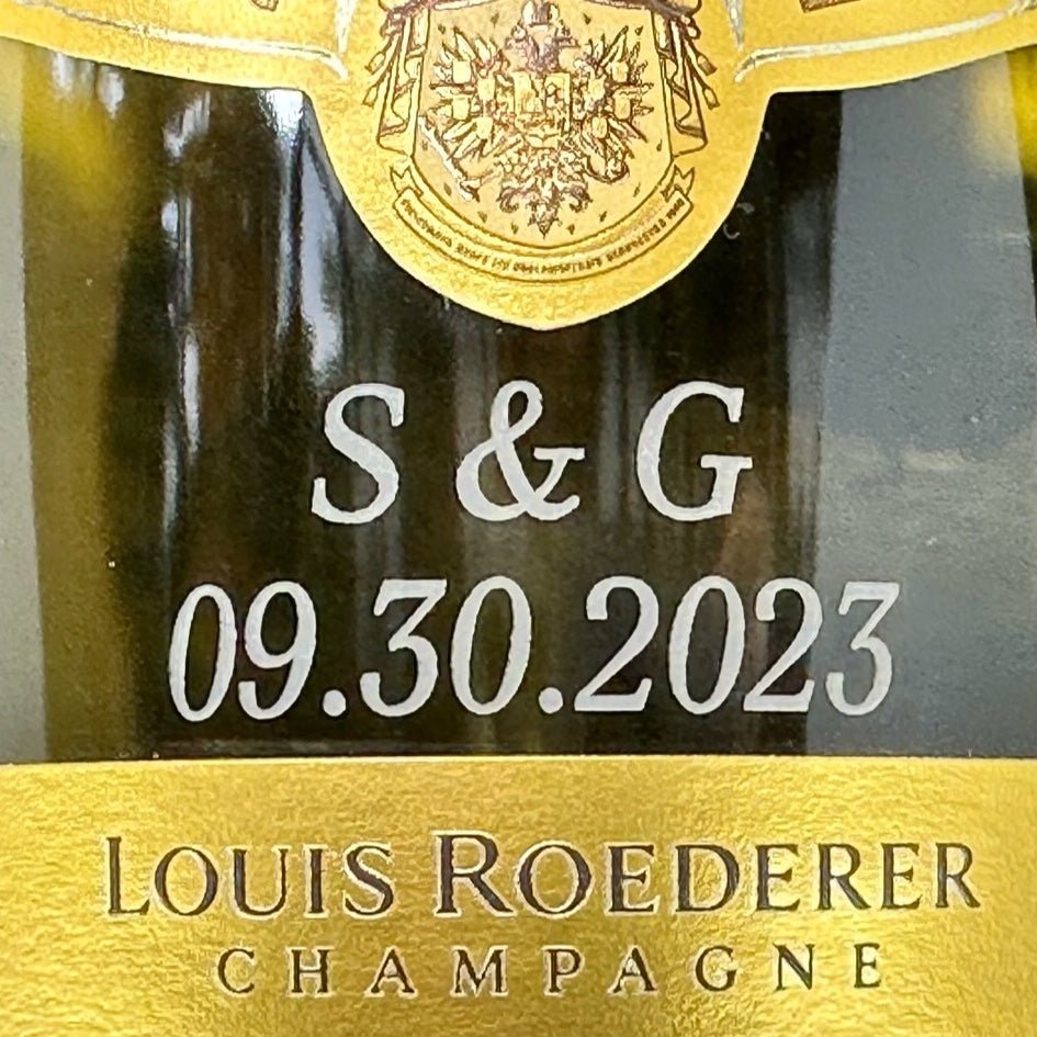 Custom Engraving Options - Bottle Engraving