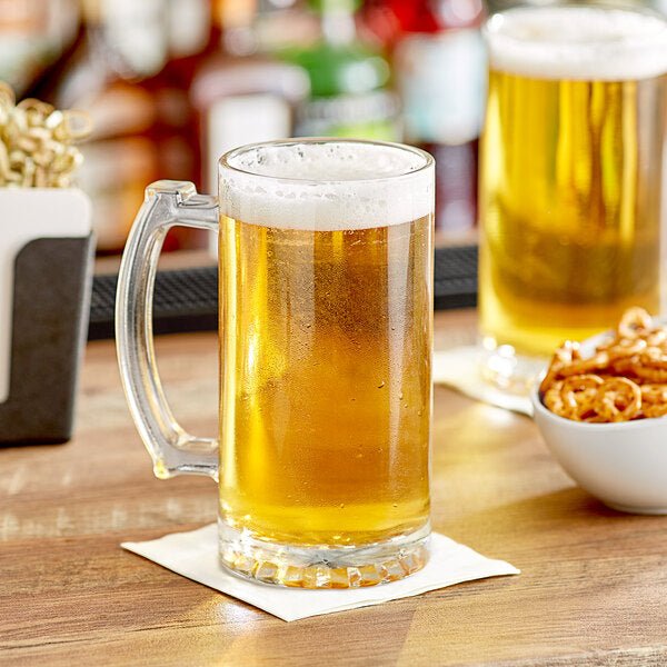 Customizable Beer Mug 25oz - Bottle Engraving