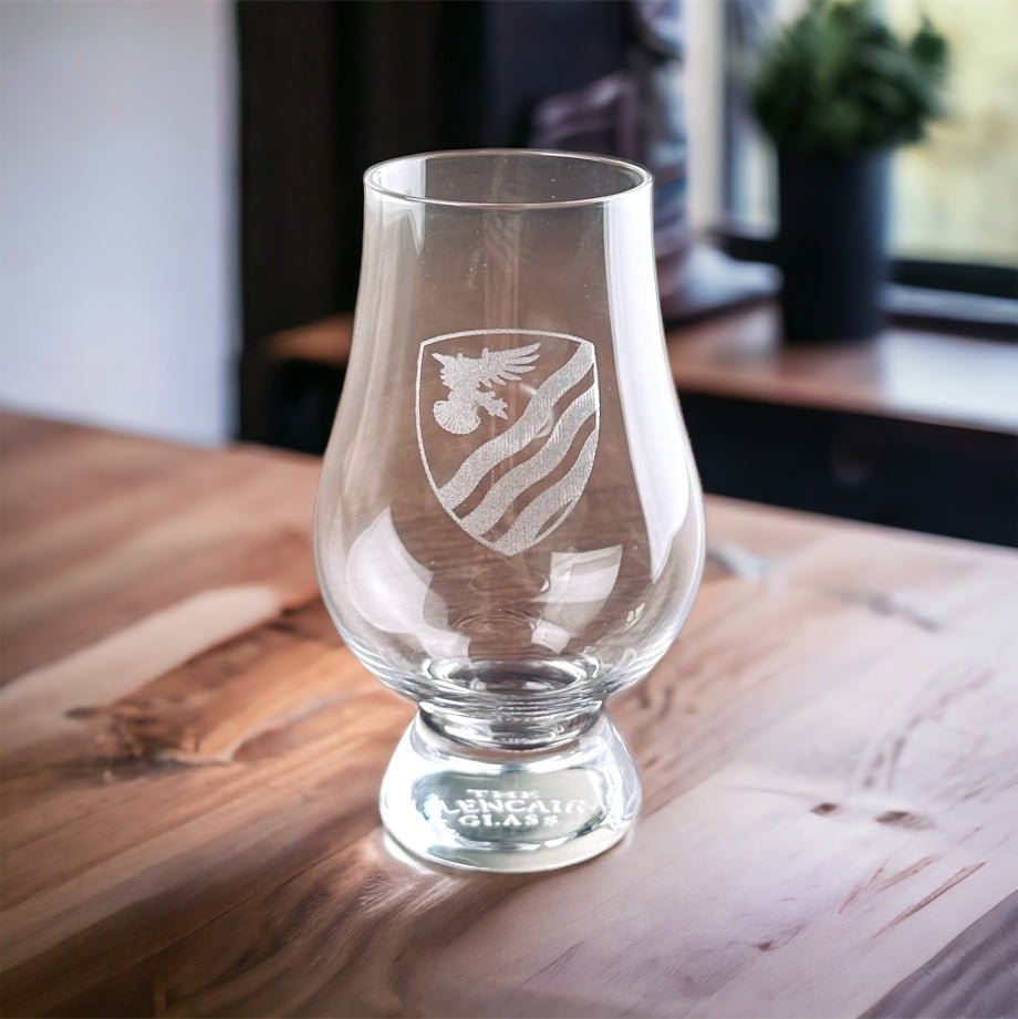 Customizable Glencairn 6 oz. Whiskey Glass - Bottle Engraving