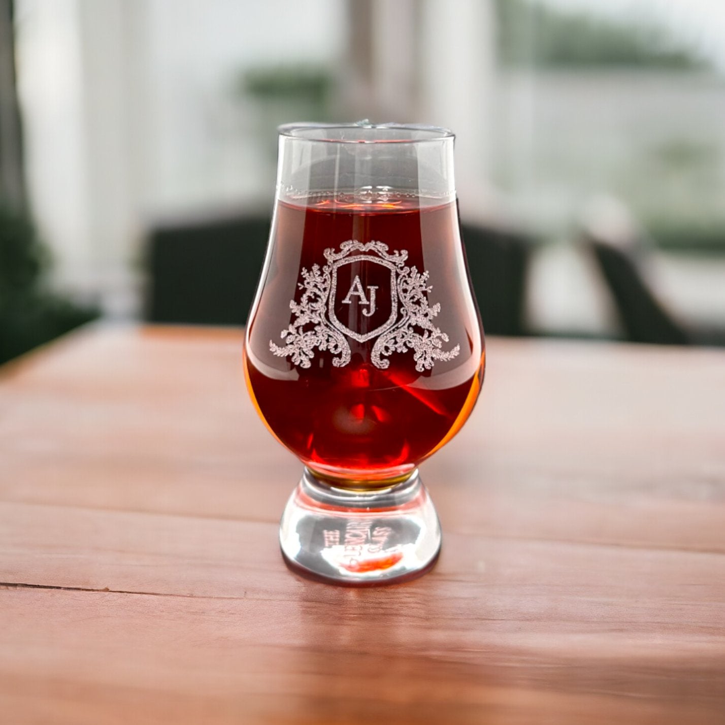 Customizable Glencairn 6 oz. Whiskey Glass - Bottle Engraving