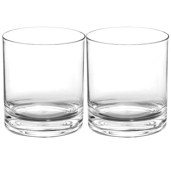 Customizable Rocks / Old Fashioned Glasses (Set of 2) - Bottle Engraving