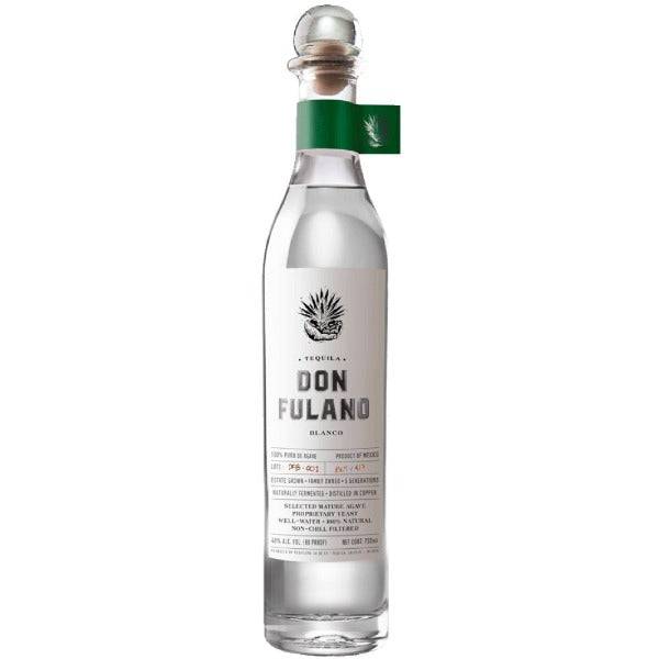 Don Fulano Blanco Tequila - Bottle Engraving